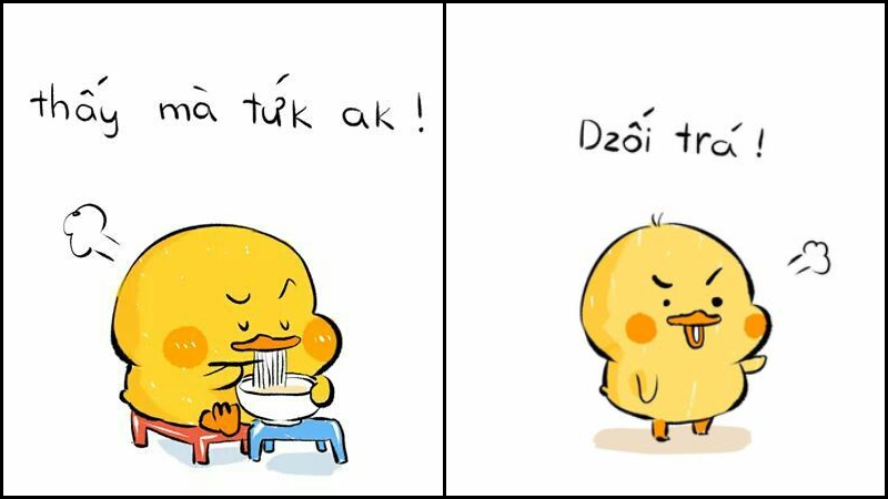 Hình 8 - Mẫu avatar đôi cho bạn thân hài hước, chất như nước cất